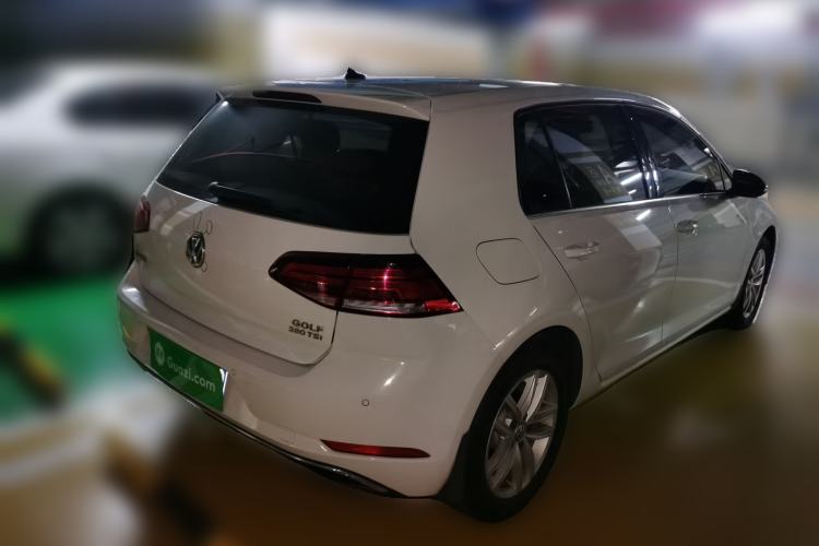 Used Volkswagen Golf 2019 280TSI DSG Comfort Version China VI Standard Rear Right 45 Deg