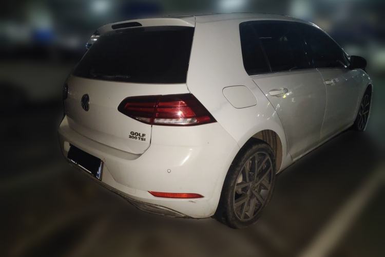 Used Volkswagen Golf 2019 200TSI DSG Comfort & Ambition Edition China VI Standard Rear Right 45 Deg