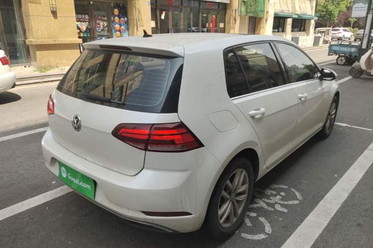 Used Volkswagen Golf 2019 280TSI DSG Comfort Version China VI Standard Rear Right 45 Deg