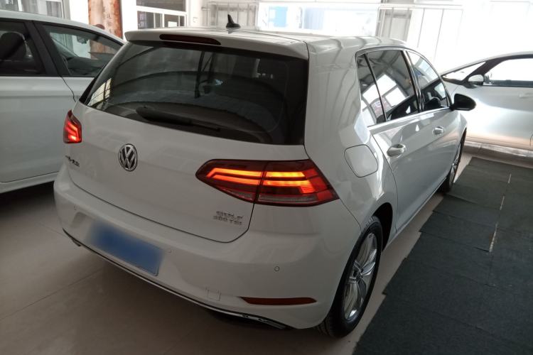 Used Volkswagen Golf 2019 280TSI DSG Comfort Version China V Standard Rear Right 45 Deg