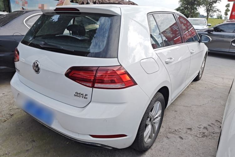 Used Volkswagen Golf 2019 200TSI DSG Comfort & Ambition Edition China VI Standard Rear Right 45 Deg