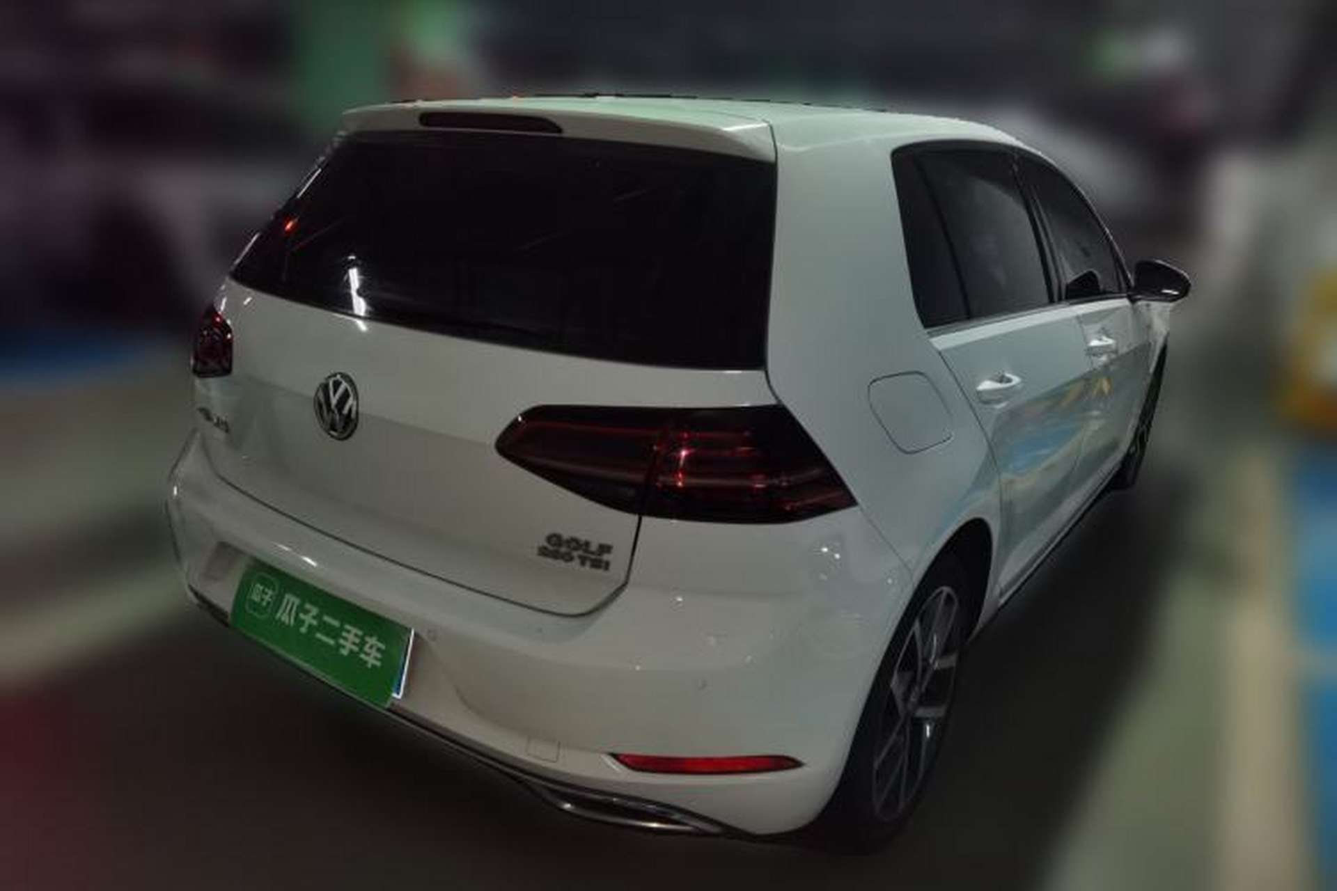 Used Volkswagen Golf 2019 280TSI DSG Luxury Version China VI Standard Rear Right 45 Deg