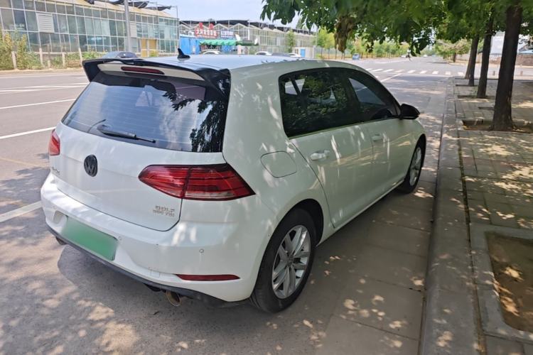 Used Volkswagen Golf 2019 280TSI DSG Comfort Version China VI Standard Rear Right 45 Deg