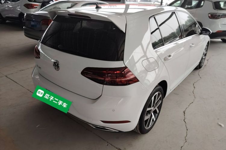 Used Volkswagen Golf 2019 280TSI DSG Luxury Version China V Standard Rear Right 45 Deg