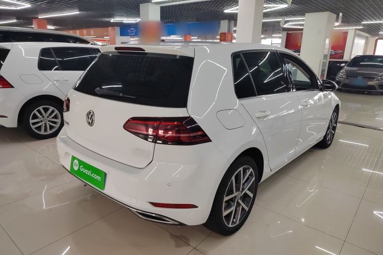 Used Volkswagen Golf 2019 280TSI DSG Luxury Version China VI Standard Rear Right 45 Deg