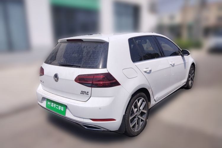 Used Volkswagen Golf 2019 280TSI DSG Luxury Version China VI Standard Rear Right 45 Deg