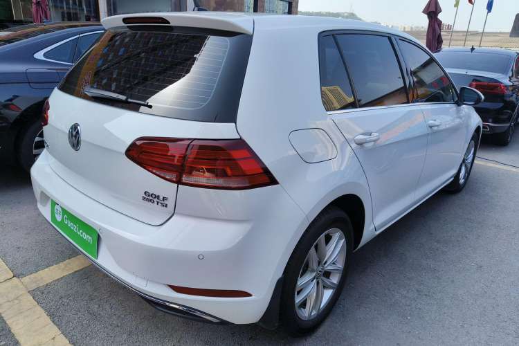 Used Volkswagen Golf 2019 280TSI DSG Comfort Version China V Standard Rear Right 45 Deg