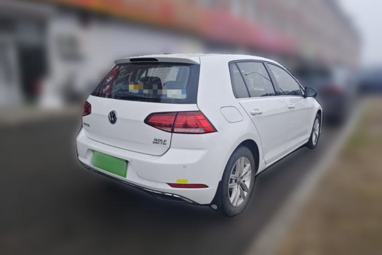 Used Volkswagen Golf 2019 280TSI DSG Comfort Version China VI Standard Rear Right 45 Deg