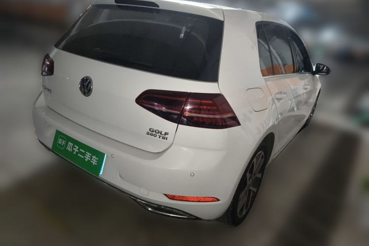 Used Volkswagen Golf 2019 280TSI DSG Luxury Version China VI Standard Rear Right 45 Deg