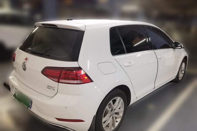 Used Volkswagen Golf 2019 280TSI DSG Comfort Version China VI Standard Rear Right 45 Deg