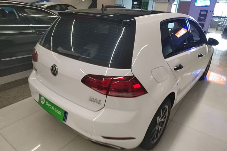 Used Volkswagen Golf 2019 280TSI DSG Comfort Version China VI Standard Rear Right 45 Deg