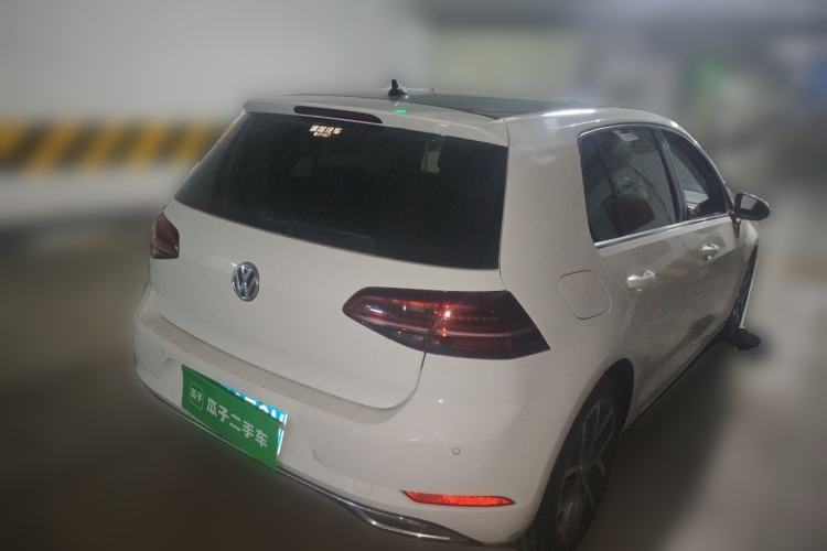 Used Volkswagen Golf 2019 280TSI DSG Luxury Version China VI Standard Rear Right 45 Deg