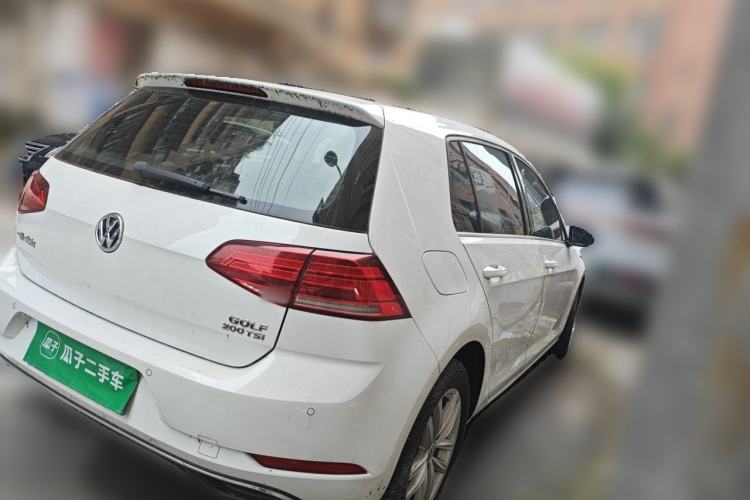 Used Volkswagen Golf 2019 200TSI DSG Comfort & Ambition Edition China VI Standard Rear Right 45 Deg