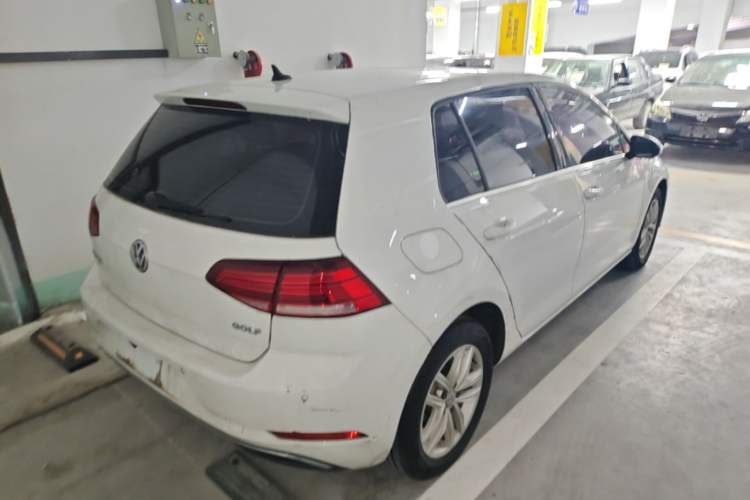 Used Volkswagen Golf 2019 1.6L Automatic Comfort Model China V Standard Rear Right 45 Deg
