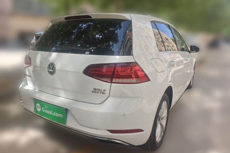 Used Volkswagen Golf 2019 200TSI DSG Comfort & Ambition Edition China VI Standard Rear Right 45 Deg