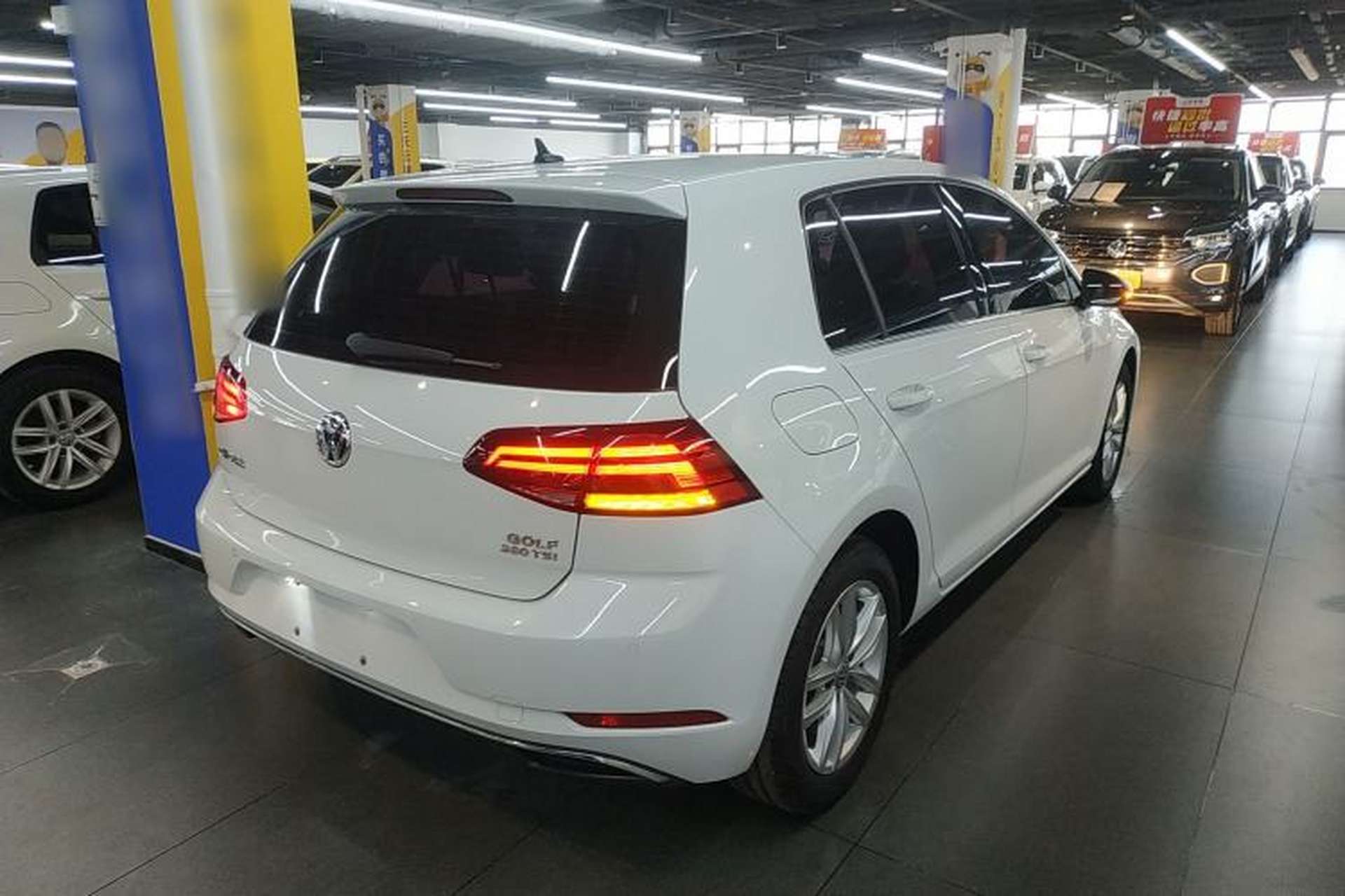 Used Volkswagen Golf 2019 280TSI DSG Comfort Version China V Standard Rear Right 45 Deg