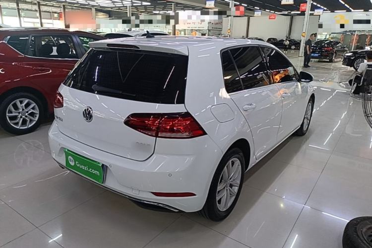 Used Volkswagen Golf 2019 200TSI DSG Comfort & Ambition Edition China VI Standard Rear Right 45 Deg
