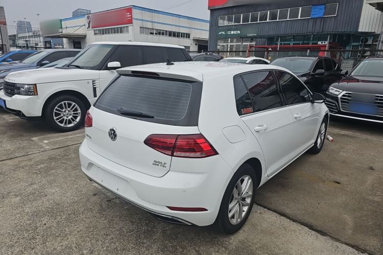 Used Volkswagen Golf 2019 280TSI DSG Comfort Version China V Standard Rear Right 45 Deg