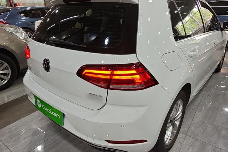 Used Volkswagen Golf 2019 280TSI DSG Comfort Version China VI Standard Rear Right 45 Deg