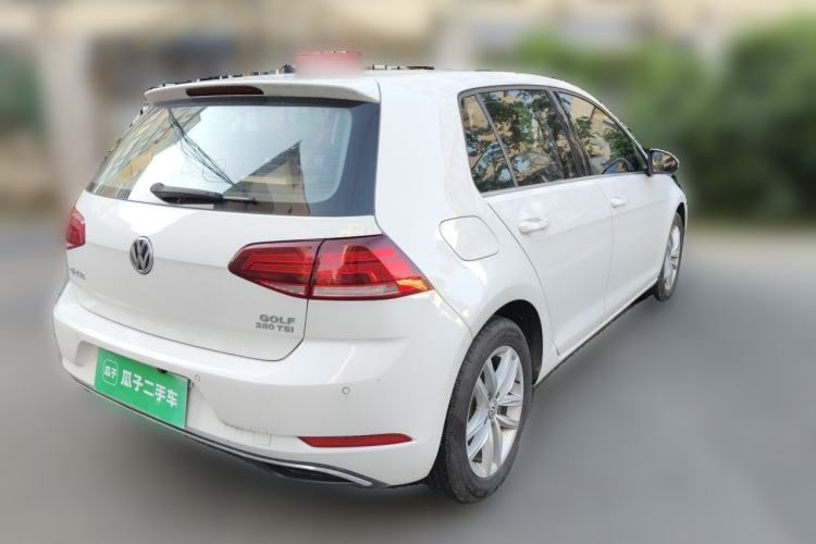 Used Volkswagen Golf 2019 280TSI DSG Comfort Version China V Standard Rear Right 45 Deg