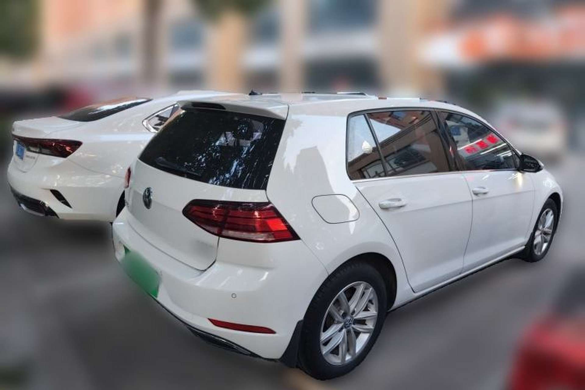 Used Volkswagen Golf 2019 280TSI DSG Comfort Version China V Standard Rear Right 45 Deg
