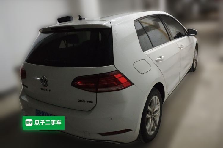 Used Volkswagen Golf 2019 200TSI DSG Comfort Version China VI Standard Rear Right 45 Deg