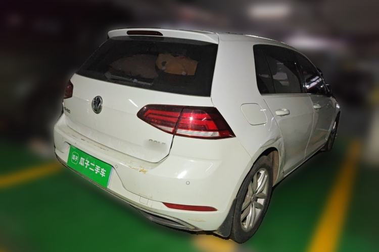 Used Volkswagen Golf 2019 280TSI DSG Comfort Version China V Standard Rear Right 45 Deg