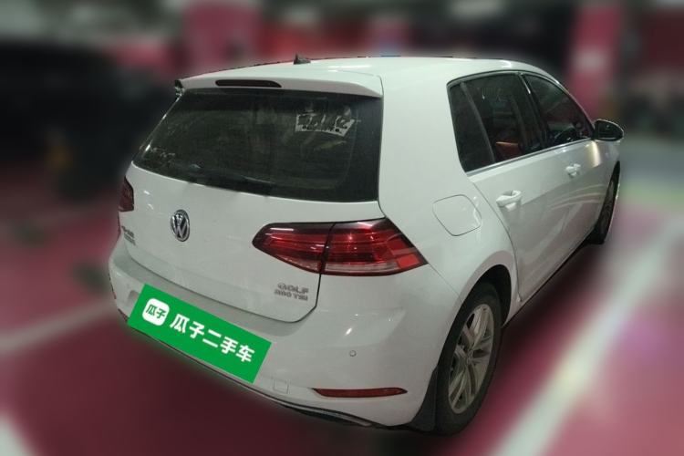 Used Volkswagen Golf 2019 280TSI DSG Comfort Version China V Standard Rear Right 45 Deg