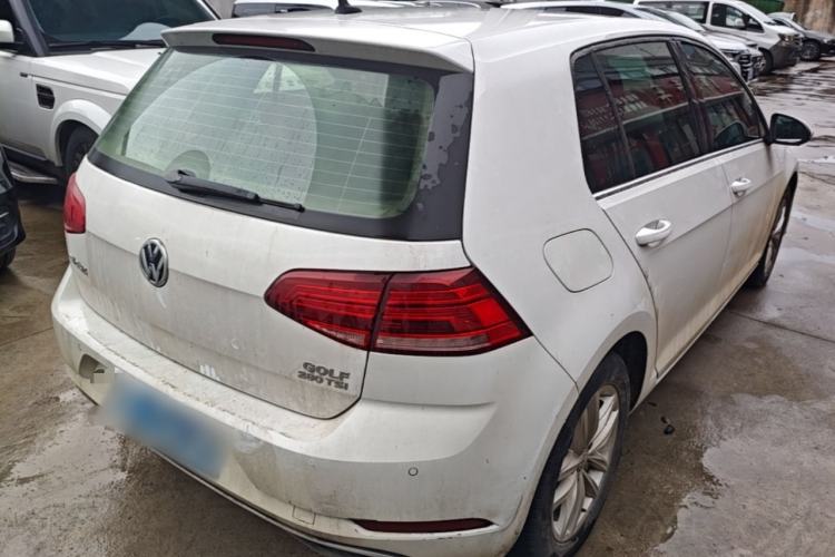 Used Volkswagen Golf 2019 280TSI DSG Comfort Version China VI Standard Rear Right 45 Deg