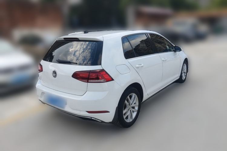 Used Volkswagen Golf 2019 280TSI DSG Comfort Version China V Standard Rear Right 45 Deg