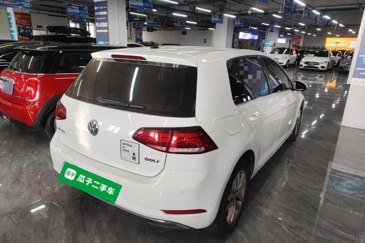 Used Volkswagen Golf 2019 1.6L Automatic Comfort Model China V Standard Rear Right 45 Deg