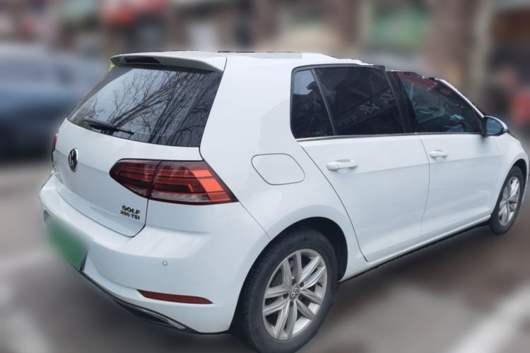 Used Volkswagen Golf 2019 280TSI DSG Comfort Version China VI Standard Rear Right 45 Deg