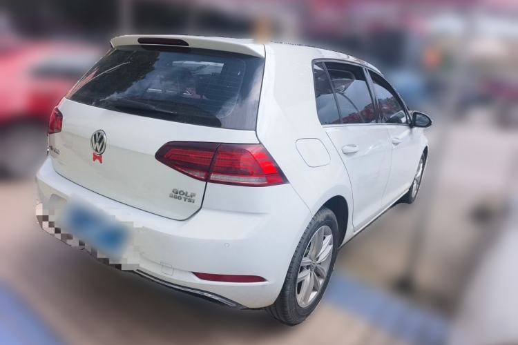 Used Volkswagen Golf 2019 280TSI DSG Comfort Version China VI Standard Rear Right 45 Deg