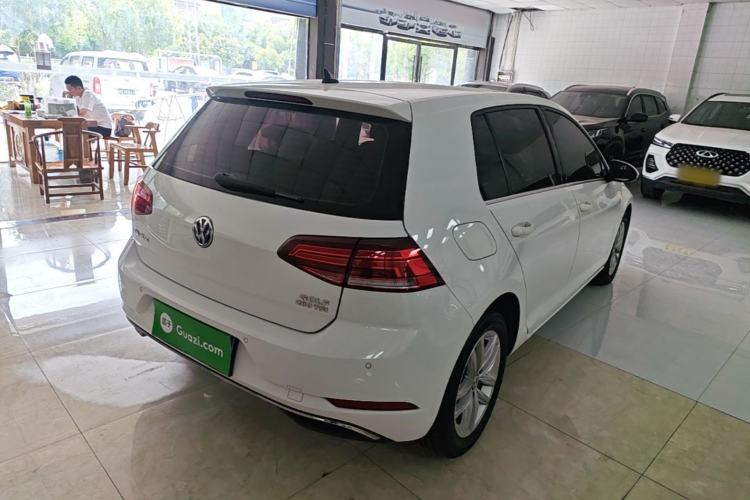 Used Volkswagen Golf 2019 280TSI DSG Comfort Version China VI Standard Rear Right 45 Deg