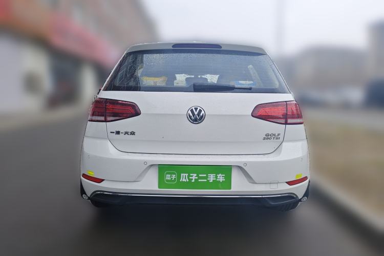 Used Volkswagen Golf 2019 280TSI DSG Comfort Version China VI Standard Rear