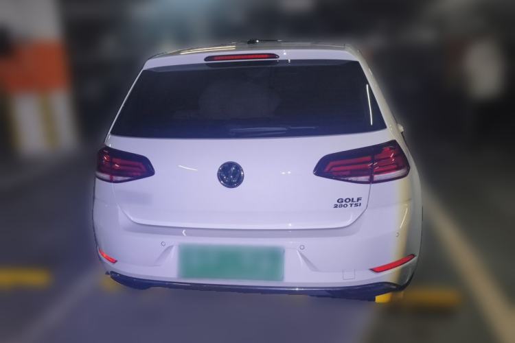 Used Volkswagen Golf 2019 280TSI DSG Comfort Version China VI Standard Rear