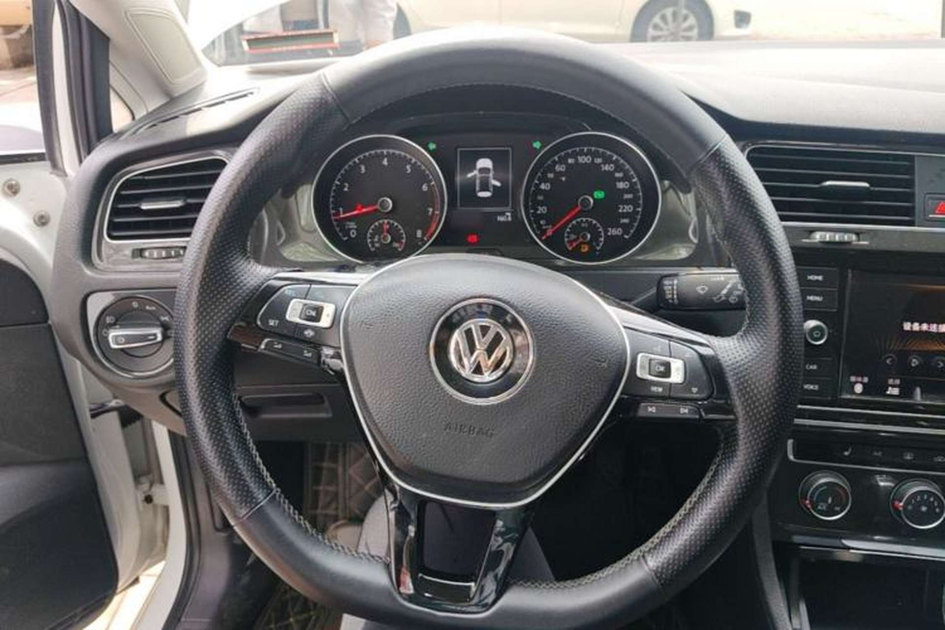 Used Volkswagen Golf 2019 280TSI DSG Luxury Version China V Standard Steering Wheel