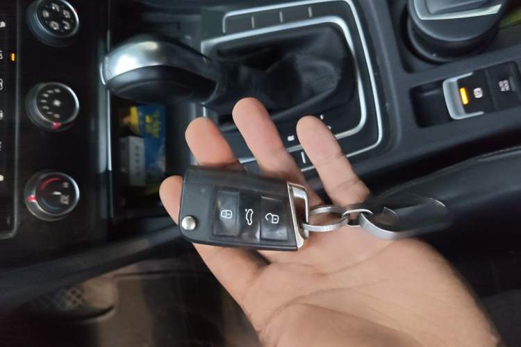 Used Volkswagen Golf 2019 280TSI DSG Luxury Version China V Standard Vehicle Key