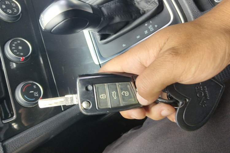 Used Volkswagen Golf 2019 280TSI DSG Comfort Version China V Standard Vehicle Key