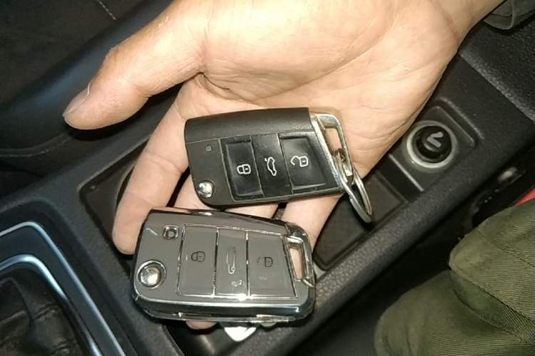 Used Volkswagen Golf 2019 280TSI DSG Luxury Version China V Standard Vehicle Key