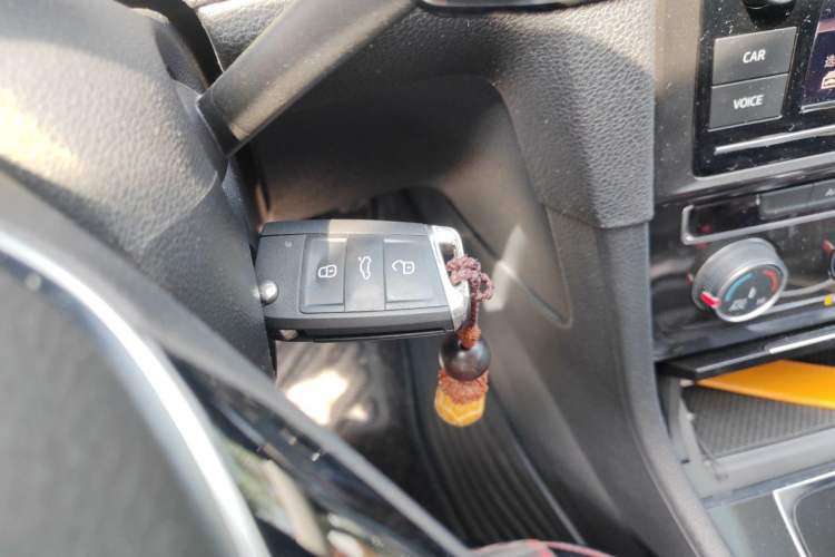 Used Volkswagen Golf 2019 280TSI DSG Comfort Version China V Standard Vehicle Key