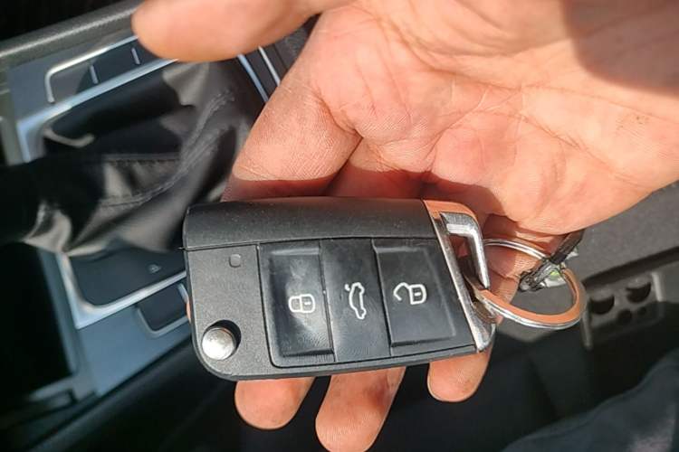 Used Volkswagen Golf 2019 200TSI DSG Comfort & Ambition Edition China VI Standard Vehicle Key