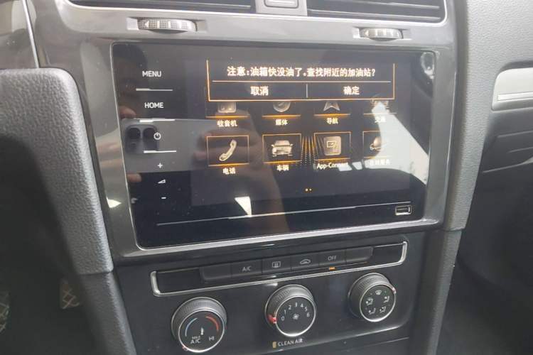 Used Volkswagen Golf 2019 200TSI DSG Comfort & Ambition Edition China VI Standard Audio And AC Panel
