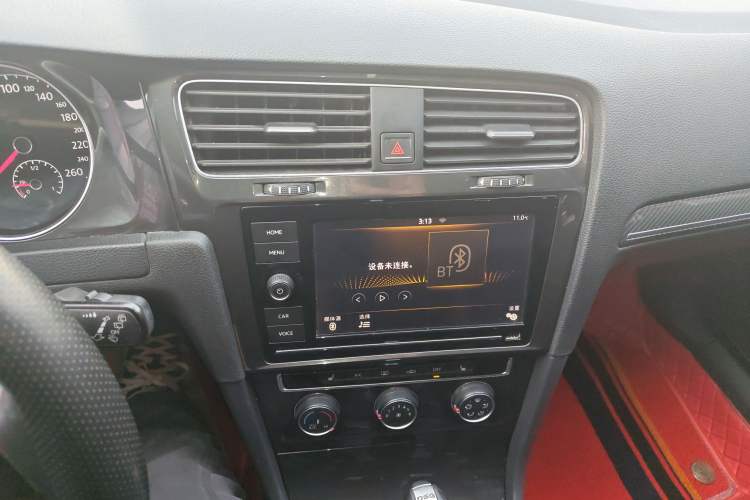 Used Volkswagen Golf 2019 280TSI DSG Luxury Version China V Standard Audio And AC Panel