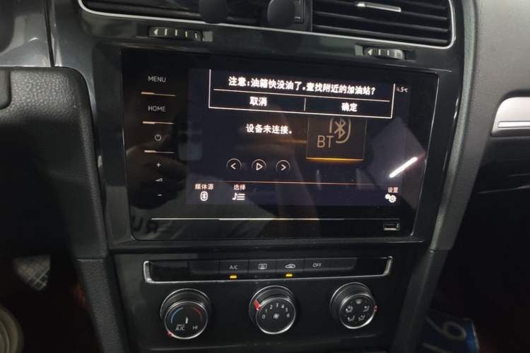 Used Volkswagen Golf 2019 280TSI DSG Comfort Version China VI Standard Audio And AC Panel