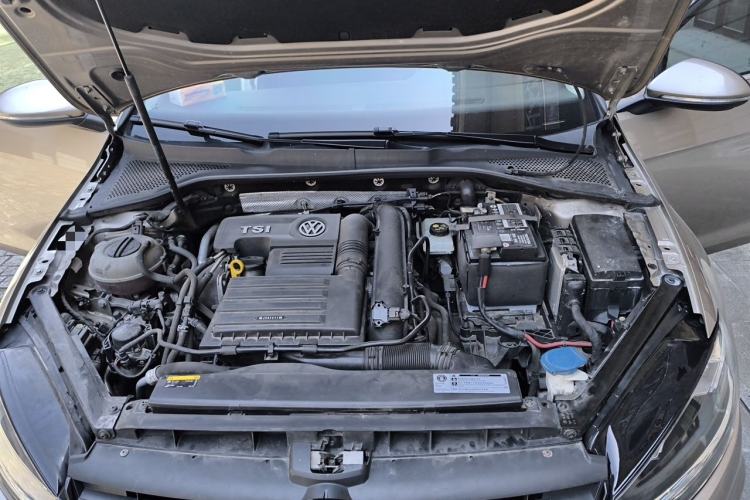 Used Volkswagen Golf 2019 280TSI DSG Comfort Version China VI Standard Engine Bay