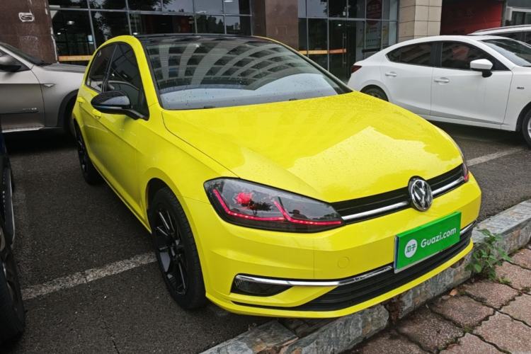 Used Volkswagen Golf 2019 280TSI DSG Luxury Version China V Standard Front Right 45 Deg