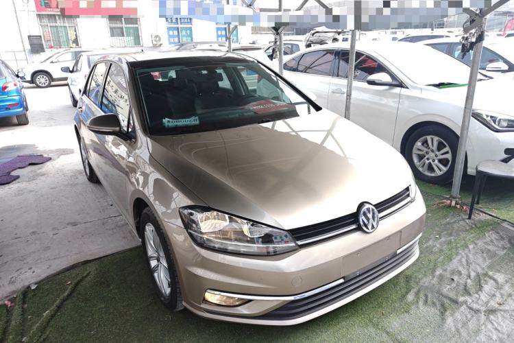 Used Volkswagen Golf 2019 280TSI DSG Comfort Version China V Standard Front Right 45 Deg