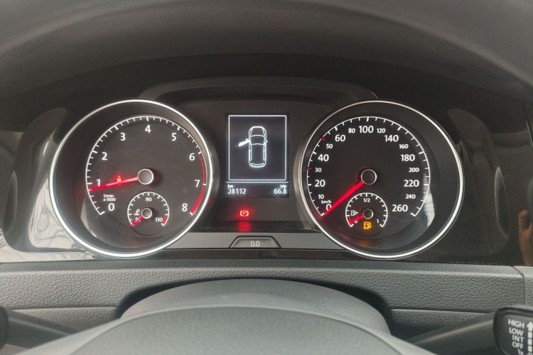Used Volkswagen Golf 2019 1.6L Automatic Fashion Model China V Standard Instrument Cluster