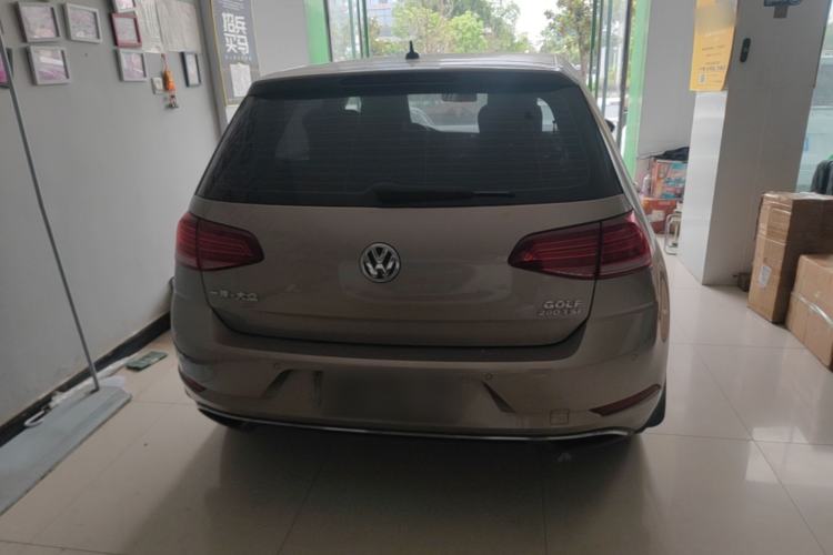 Used Volkswagen Golf 2019 280TSI DSG Comfort Version China VI Standard Rear